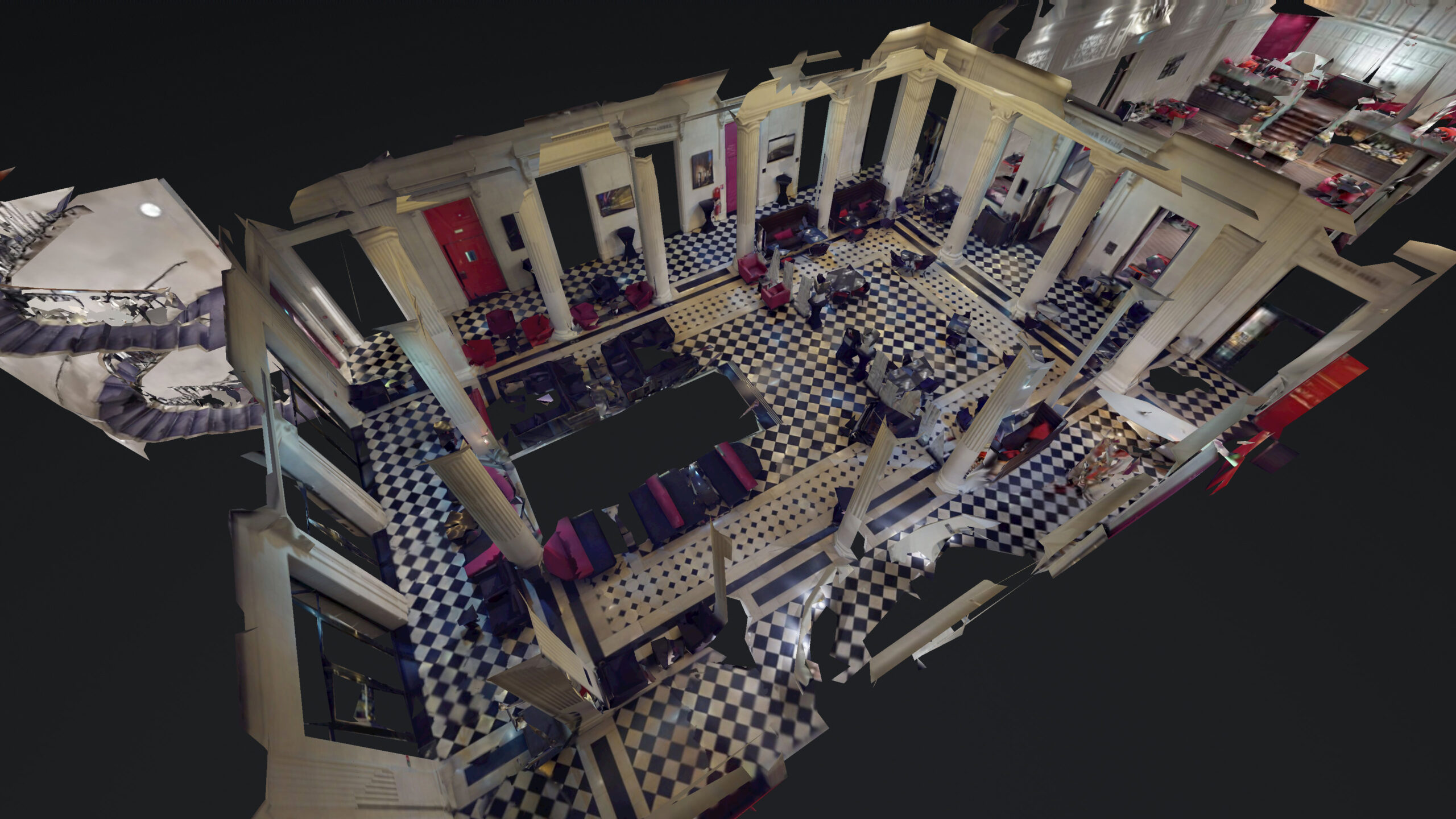 Using Matterport Scans in Cinema 4D for Event Planning
